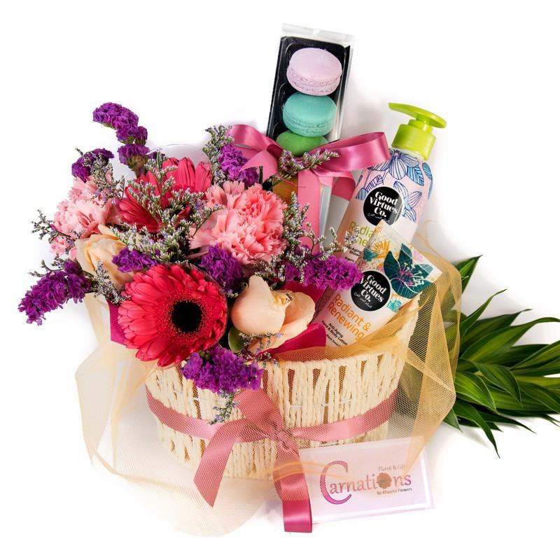 Flowers & Gift Basket - Fruit n Floral