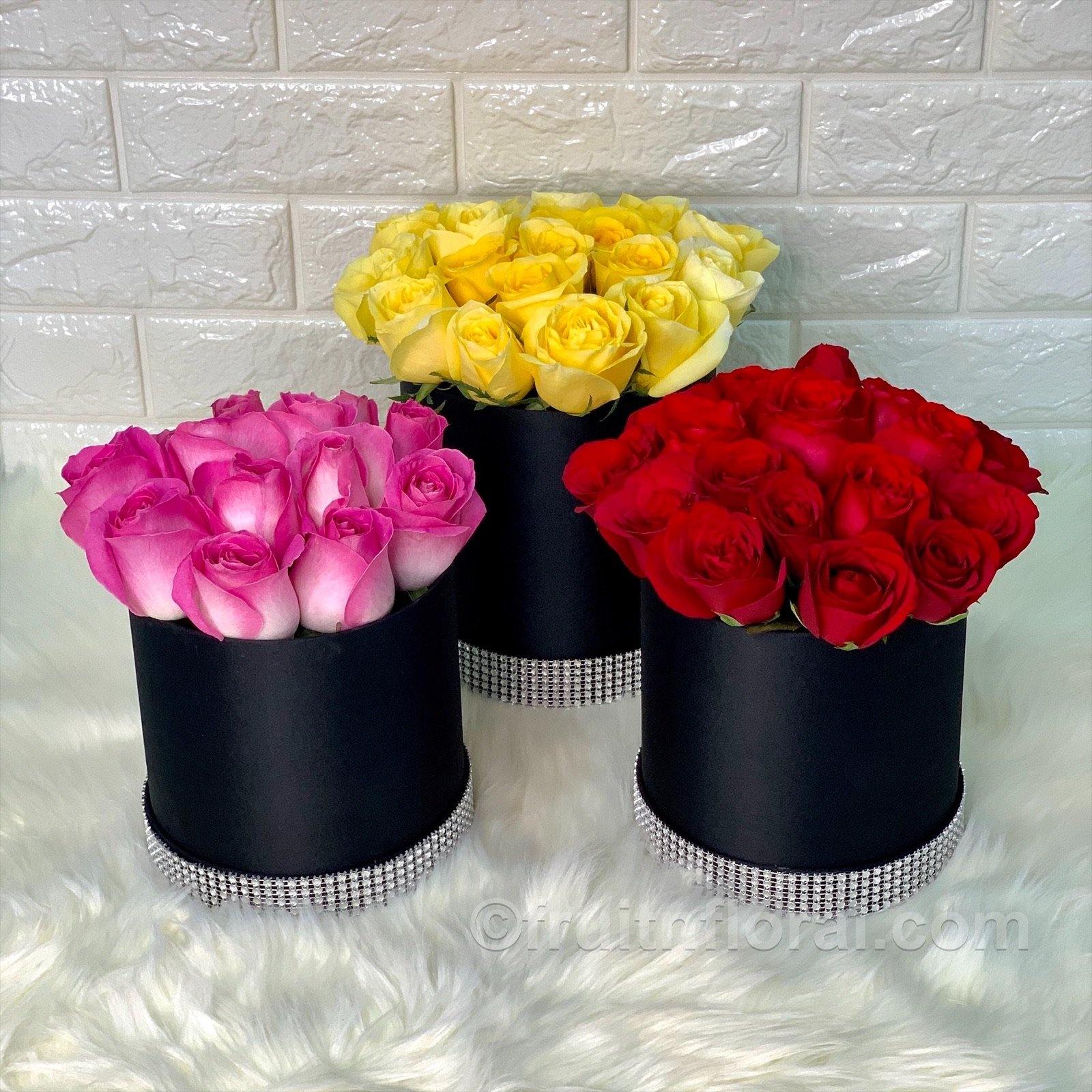 Luxe Yellow Roses - Fruit n Floral