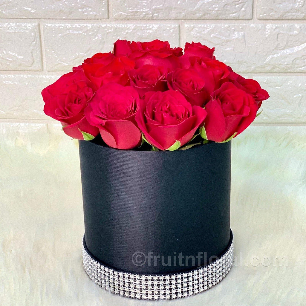 Luxe Red Roses - Fruit n Floral