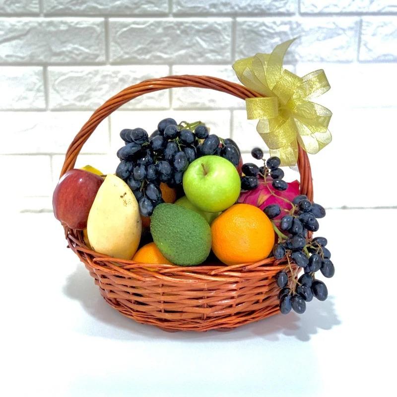 Stay Safe Fruit Basket 01 - Fruit n Floral
