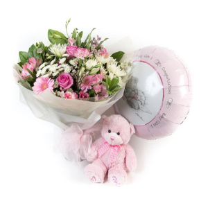 Newborn Girl Floral Bundle.