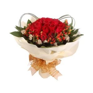 Eternal Love Red Roses