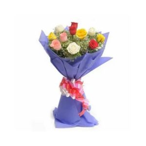 Midnight Rainbow Bouquet