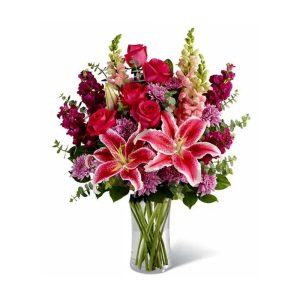 Radiant Fuchsia Blossom Symphony