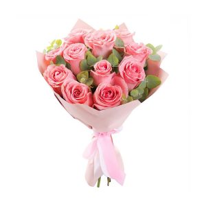 Blushing Rose & Eucalyptus Wrap