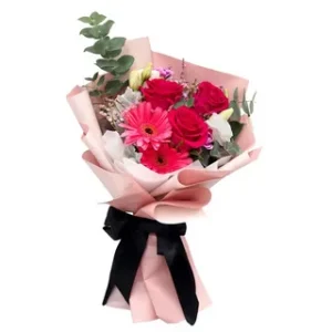 Fuchsia Dream Wrap Bouquet