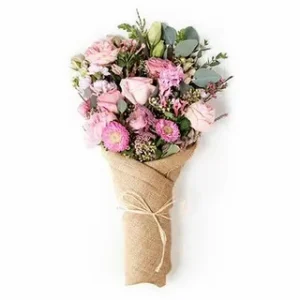 Rustic Meadow Rose Bouquet