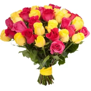 Vibrant Daybreak Rose Bouquet
