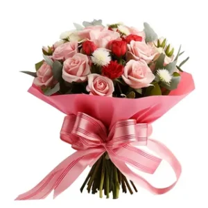 Sweetheart Rosy Glow Bouquet